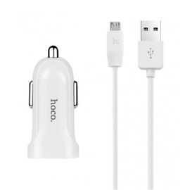  АЗУ HOCO Z2, 1USB Micro (белый) 