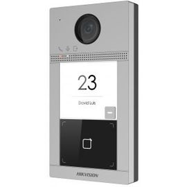  Видеопанель Hikvision DS-KV8113-WME1 цветной сигнал CMOS серебристый 