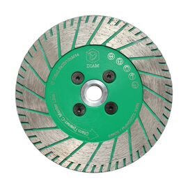  Диск алмазный DIAM MASTERLINE 125*2.7*8*М14  c фланцем   000559 