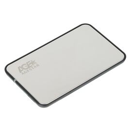  Внешний корпус для HDD/SSD AgeStar 3UB2A8-6G Sata III пластик/алюминий черный 2.5" 
