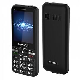  Мобильный телефон Maxvi P3 черный 