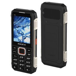  Мобильный телефон Maxvi T12 черный 