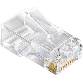  Коннектор Exegate PL45-C5-8P8C-100 (EX158091RUS) RJ-45 8P8C категория 5e, 100 шт. 