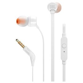  Наушники JBL Гарнитура T110 (белый) 