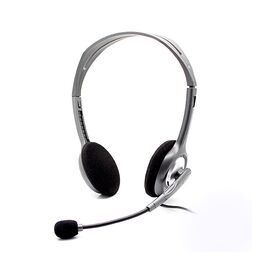  Наушники с микрофоном Logitech Stereo H110 серебристый (981-000271) 