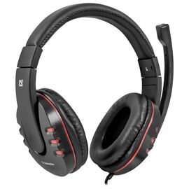  Гарнитура DEFENDER Warhead G-160 черный, кабель 2,5 м 64113 
