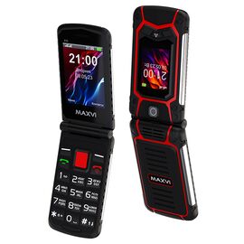  Мобильный телефон Maxvi E10 красный 