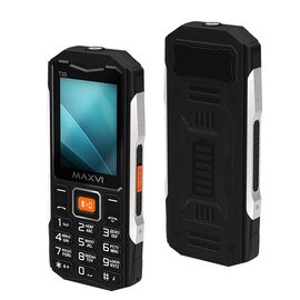  Мобильный телефон Maxvi T20 черный 