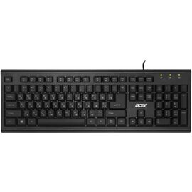  Клавиатура Acer OKW120 черный USB (ZL.KBDEE.006) 
