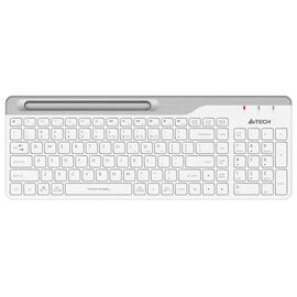  Клавиатура A4Tech Fstyler FBK25 белый/серый USB беспроводная BT/Radio slim Multimedia FBK25 WHITE 