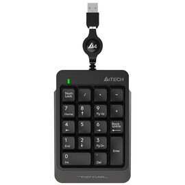  Числовой блок A4TECH Fstyler FK13 серый 