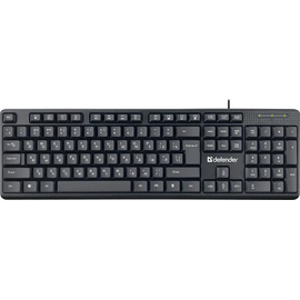  Клавиатура DEFENDER Daily HB-162 (45162) 104+FN кл, черный 