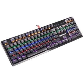  Клавиатура A4Tech Bloody B820R Blue S механическая черный USB for gamer LED (B820R BLACK (BLUE SWITCH)) 
