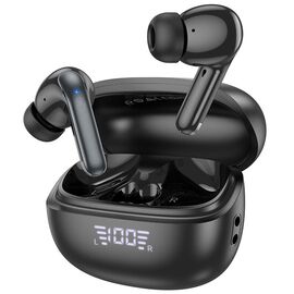 Наушники bluetooth HOCO EQ5 Energy true wireless ANC+ENC noise reduction BT headset (черный) 