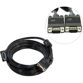 Кабель 5bites APC-133-050 VGA сигнальный HD15M/HD15M, ферр.кольца, 5м. 