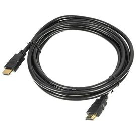  Кабель аудио-видео Buro HDMI 1.4 HDMI (m)/HDMI (m) 3м. Позолоченные контакты черный (BHP HDMI V1.4 3M LOCK) 
