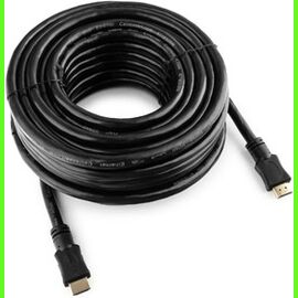  Кабель HDMI Cablexpert CC-HDMI4L-15M, 15м, v2.0, 19M/19M, серия Light, черный, позол.разъемы, экран, пакет 