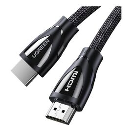  Кабель UGREEN HD140 80402 HDMI 2.1 Male To Male Cable 8K Braided Cable 1.5m Black 
