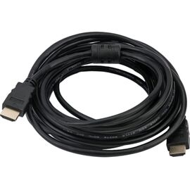  Кабель 5bites APC-014-050 HDMI M HDMI M V1.4b, высокоскоростной, ethernet+3D, зол.разъемы, ферр.кольца, 5м 