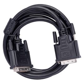  Кабель Cablexpert CC-DVI2L-BK-6 DVI-D dual link 25M/25M 1.8м CCS черный 