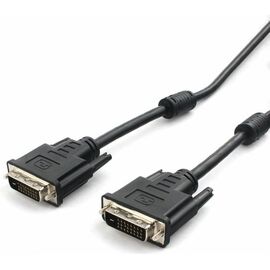  Кабель Cablexpert CC-DVI2L-BK-10M DVI-D dual link 25M/25M 10м черный экран феррит.кольца пакет 