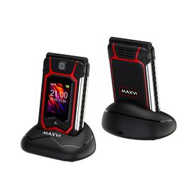  Мобильный телефон Maxvi E10ds красный 
