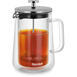  Френч-пресс Rondell Eletto RDS-1823 0.6л прозрачный 