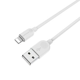  Дата-кабель BOROFONE BX14 LinkJet lightning, 2м (белый) 