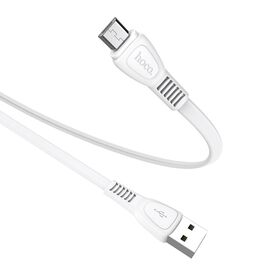  Дата-кабель HOCO X40 Noah micro 1м (белый) 