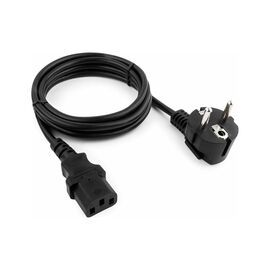  Кабель питания Cablexpert PC-186-VDE Schuko- C13 VDE 10А 1.8м черный 