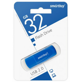  USB-флешка SmartBuy Scout (SB032GB2SCB) 032GB Blue 