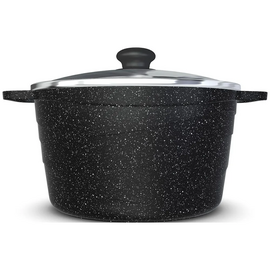  Кастрюля Нева Металл Посуда NG6650 Neva Granite со стекл. крышкой 5л 