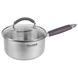  Ковш Rondell Akzent RDS-1386 1.3л стальной с крышкой 