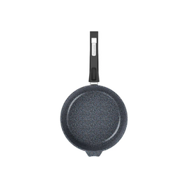  Сковорода МЕЧТА 028803И Гранит black Induction Pro 28 см со съемной ручкой 