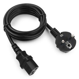  Кабель питания Cablexpert PC-186-1-5M Schuko- C13 3x1кв.мм 5м черный 