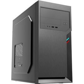  Корпус FL-702-FZ450, mATX, БП 450W, 1x5.25EXT, 1x3.5EXT, 2x3.5INT, 2xUSB2.0, HDA, w/o FAN, w/1.2m EU pwr cord 
