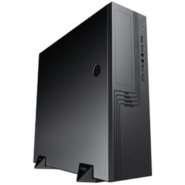  Корпус Powerman EL555BK PM-300ATX 6141876 U3.0*2+U2*2+2*combo Audio: fan 9cm; intrusion switch  Slim Case 