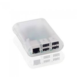  Корпус ACD RA076 Transparent ABS Plastic Injection Molding case with Stripe for Raspberry Pi 3 B 