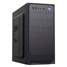  Корпус Foxline FZ-015-SX450R Forza mATX, 450W, 2xUSB2.0, Black, w/o FAN, 12 cm fan PSU, power cord 