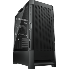 Корпус Cougar Airface, 1x120mm Fan, без БП, черный, ATX 