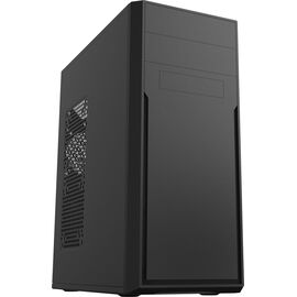  Корпус Foxline FL-302-FZ500R ATX case, black, w/PSU 500W 12cm, w/2xUSB2.0, w/pwr cord, w/o Fan 