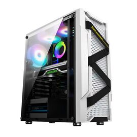  Корпус ALSEYE Warrior-W Mini-ITX/Micro ATX/ATX, USB2.0*2+HD Audio+USB3.0*1, "H.D.D.(3.5")*2pcs+S.S.D(2.5")*2pcs, 354*185*413mm" 