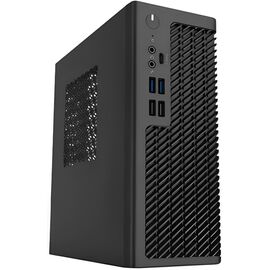  Корпус HAFF Pony (mITX, 300W Bronze, 2хUSB2.0, 2хUSB3.0, HD Audio) 