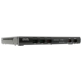  ИБП Powercom KIN-600AP, RackMount, 1U, линейноинтерактивный, 600 ВA, 360 Вт, вход IEC320 C14, 4 розетки IEC320 C13 с резервным питанием,  1 розетка IEC320 C13 с фильтрацией, USB, RS-232, защита RJ45, ШхГхВ 377х362х44мм, 9.2 кг (KIN600AP RM-1U) 