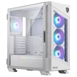  Корпус MSI MPG Velox 100R White (306-7G18W21-809) Global, 2xUSB 3.0, 1xType C, 4x120mm ARGB Fan, ARGB 