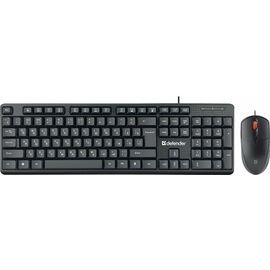  Клавиатура + мышь DEFENDER Line C-511 (45511), черный 
