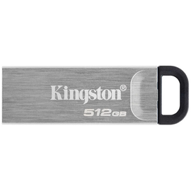  USB-флешка Kingston DataTraveler Kyson 512GB USB Type-A, metal case, silver (DTKN/512GB) 