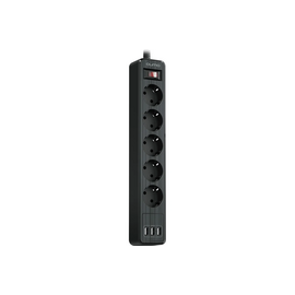  Сетевой фильтр Qumo Power Bar 5SP4U (P-0005) 
