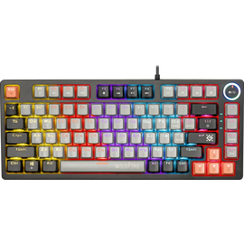  Клавиатура DEFENDER Wildfire GK-213 45214, серо/черный 
