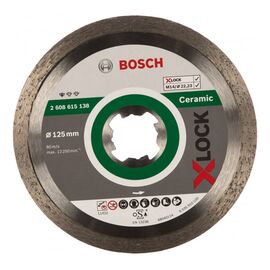  Алмазный диск Bosch X-Lock Standard for Ceramic 2608615138 125 x 22,23 x 1,6 x 7мм 